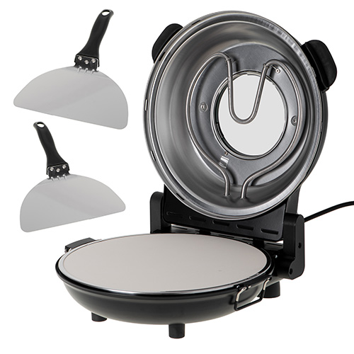 ADLER ELECTRIC PIZZA OVEN 1200W BLACK