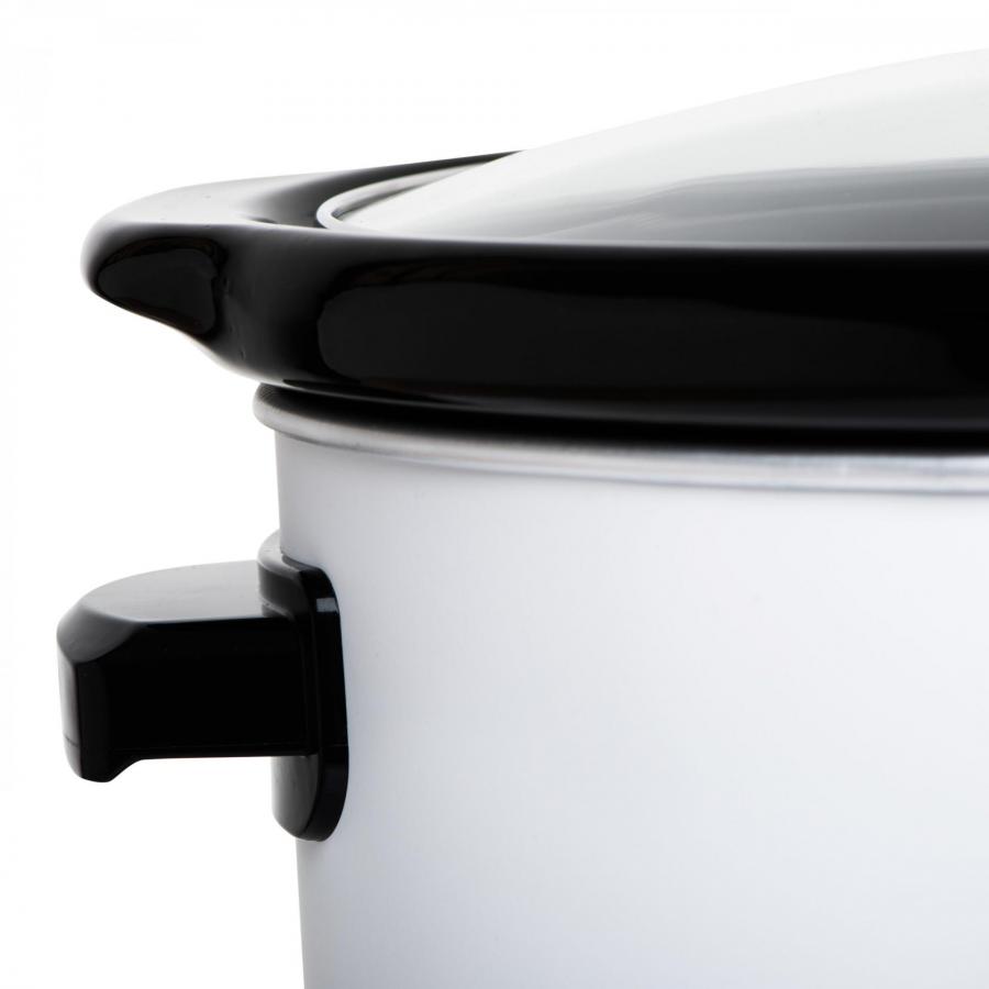 ADLER SLOW COOKER 5.8L WHITE