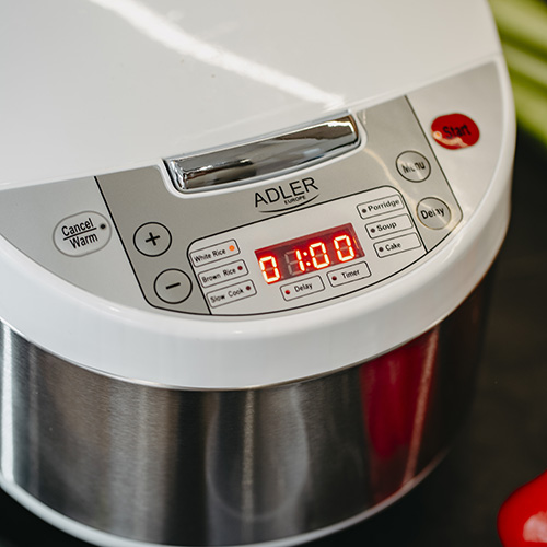 ADLER 6-IN-1 MULTI-COOKER 3.25L 700W WHITE/SILVER