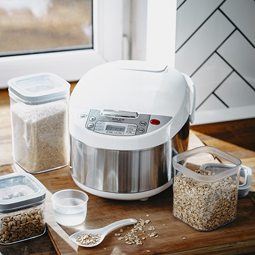 ADLER 6-IN-1 MULTI-COOKER 3.25L 700W WHITE/SILVER