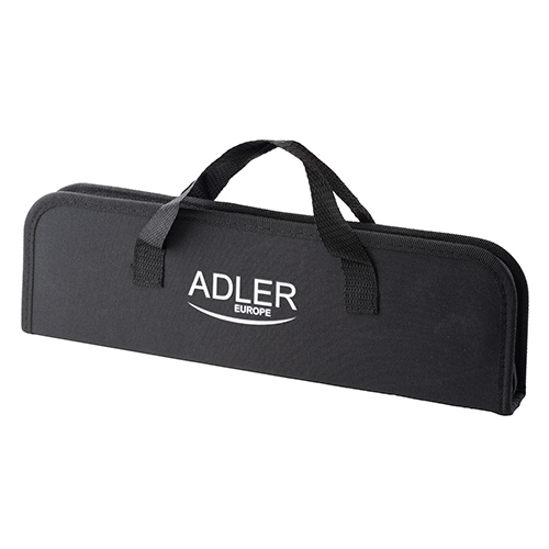 ADLER GRILL CUTLERY SET IN BLACK CARRYING CASE