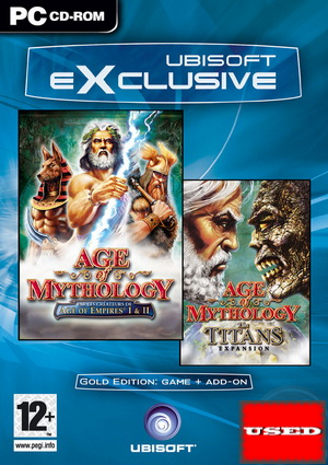 Age of Mythology + EXP : Gold Edition (Ubi. Ex.) PC USED