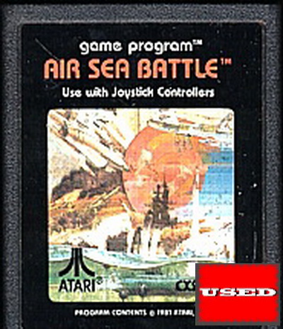 Air Sea Battle A2600 UNBOXED (Worn Sticker)