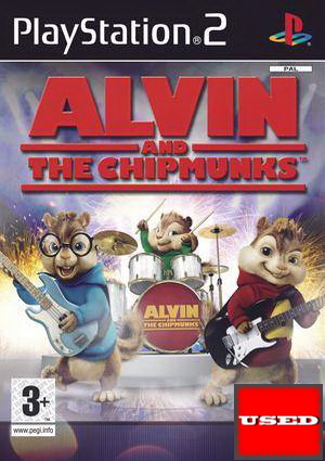 Alvin and the Chipmunks PS2 USED (English Game/French Cover)