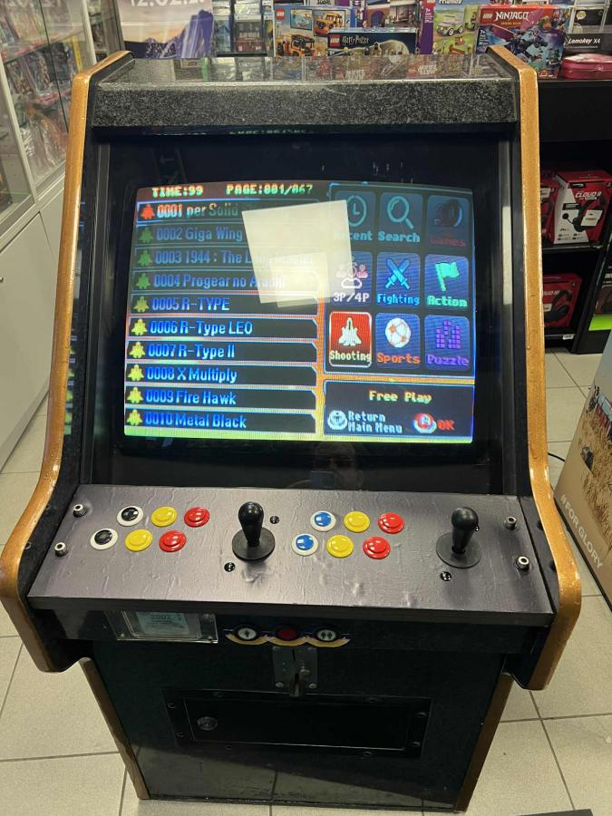 Arcade Coin-Op Cabine Refurbished με 5000 Games, CRT Οθόνη 28