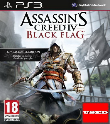 Assassin's Creed IV: Black Flag  PS3 USED