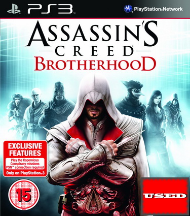 Assassins Creed: Brotherhood PS3 USED (Disc Only)