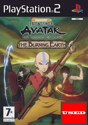 Avatar: Legend of Aang The Burning Earth PS2 USED