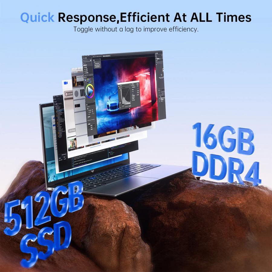 ACEMAGIC LAPTOP 17.3' AMD RYZEN3 4300U 16GB 512GB WIN 11 PRO