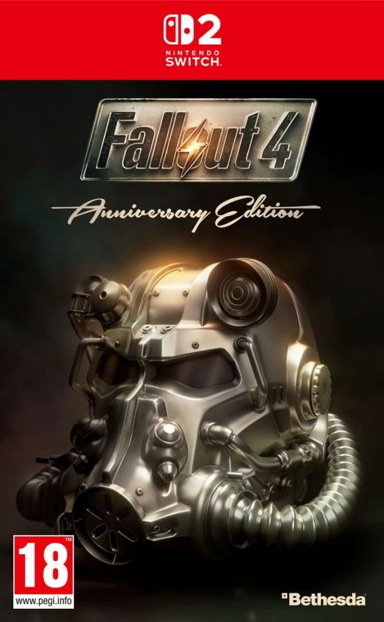 Fallout 4 Anniversary Edition   Nintendo Switch 2 NEW (Code in a Box)
