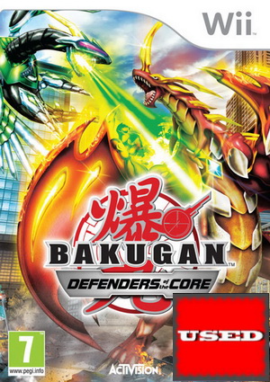 Bakugan: Defenders of the Core Wii USED