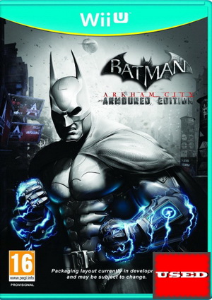 Batman: Arkham City - Armoured Edition WiiU USED (No Manual)