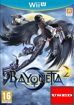 Bayonetta 2 WIIU USED (Bleached Cover)