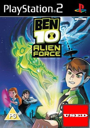 Ben 10: Alien Force PS2 USED (English Game/Fra Cover)