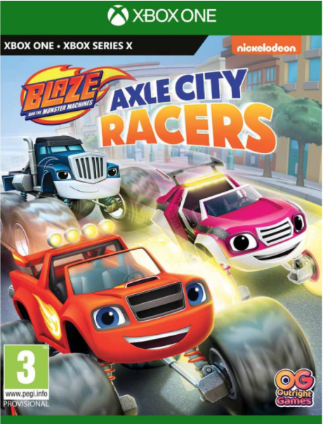 Blaze And The Monster Machines: Axle City Racers   ( XONE & XBOX SERIES X )  NEW