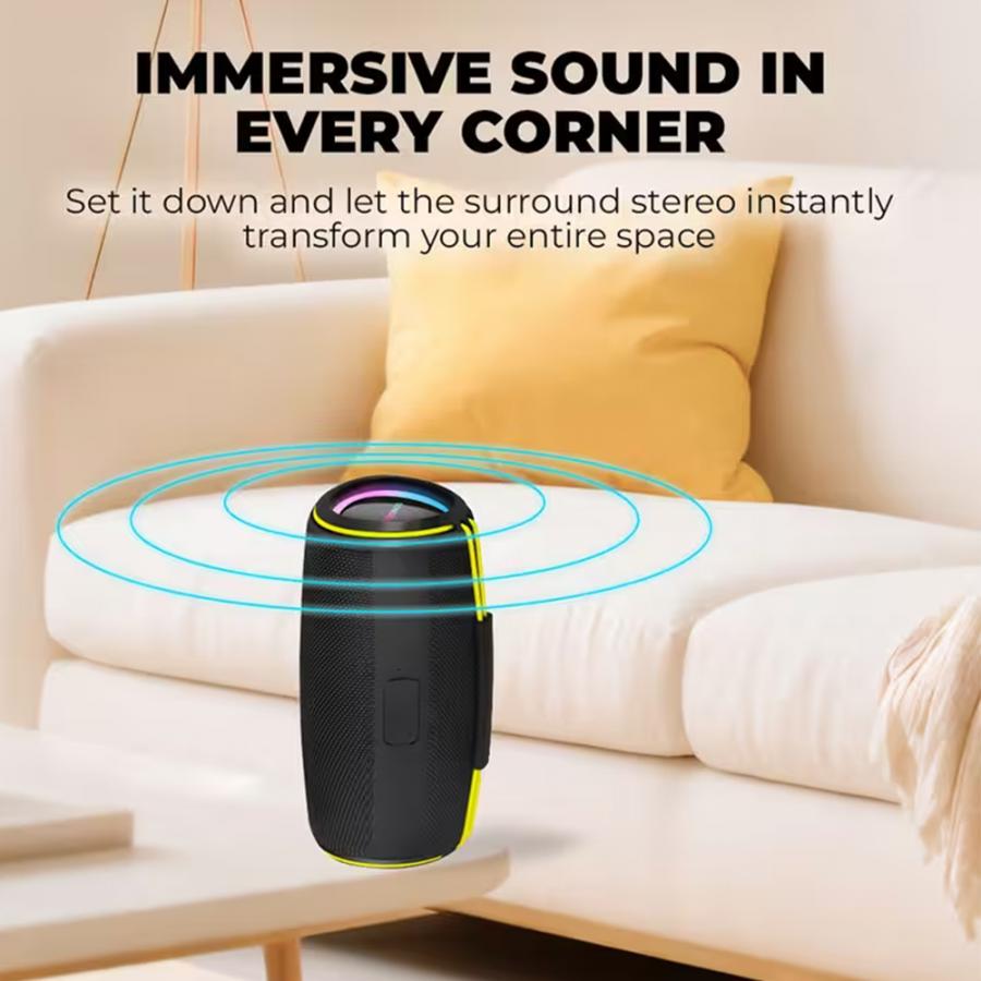 SONICGEAR BLUETOOTH 5.4 IPX5 TYPE-C SPEAKER SONICGO! BOOM 6 30W BLACK
