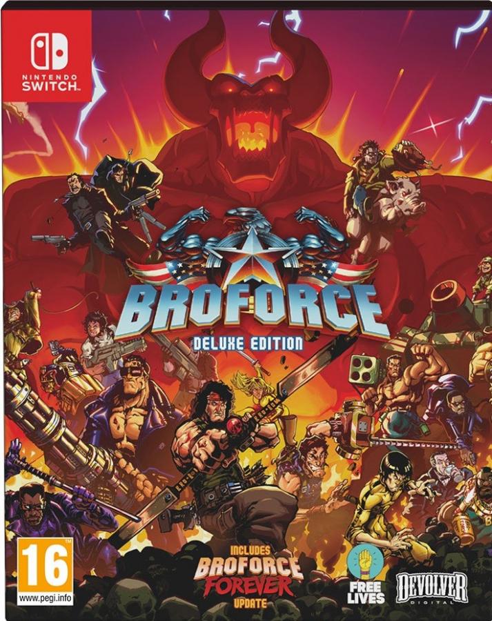 Broforce Deluxe Edition Nintendo Switch NEW