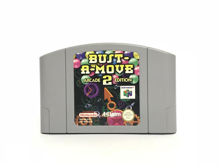 Bust-A-Move 2: Arcade Edition N64 UNBOXED