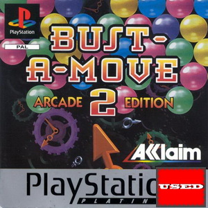 Bust-A-Move 2: Arcade Edition (Platinum) PSX USED (No Manual)