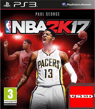 NBA 2K17 PS3 USED (Disc Only)