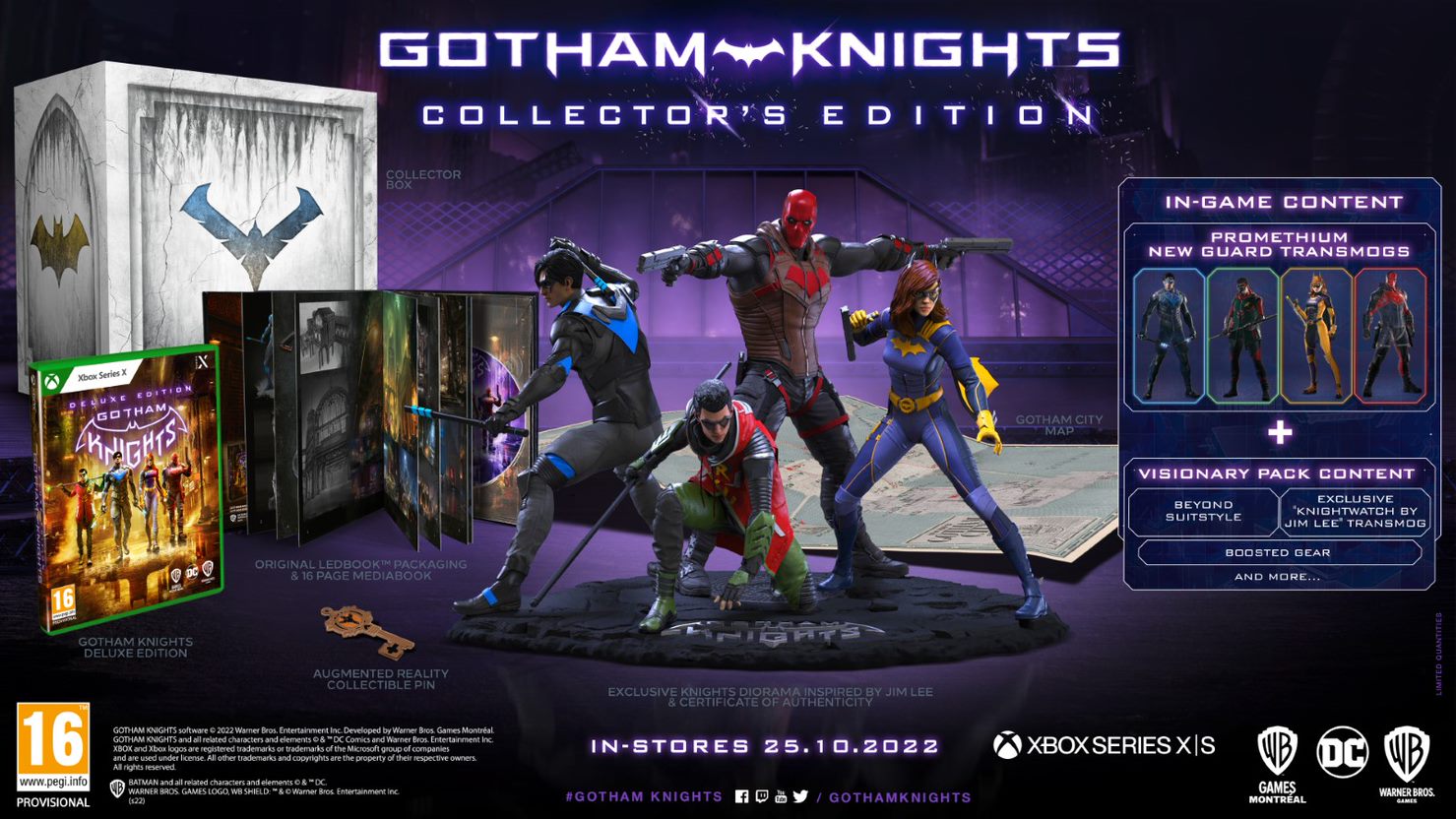 Gotham Knights Collectors Edition Xbox Series X NEW