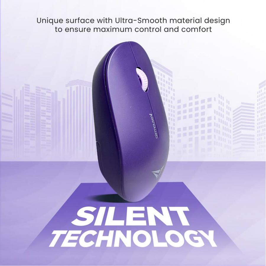 ALCATROZ WIRELESS MOUSE AIRMOUSE V LAVENDER 1200DPI