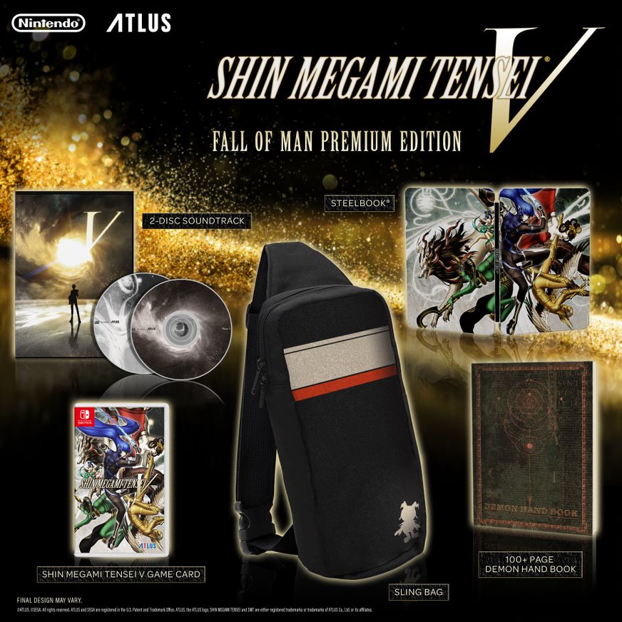 Shin Megami Tensei V Fall Of Man Premium Edition Nintendo Switch NEW