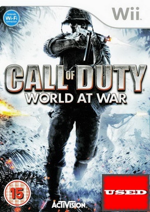 Call of Duty: World at War Wii USED