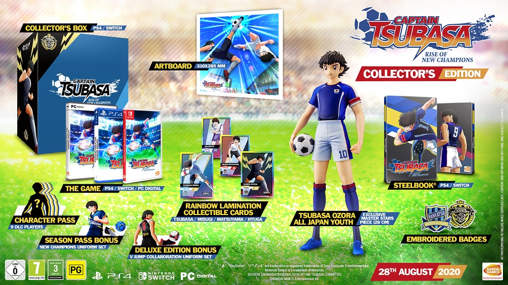 Captain Tsubasa: Rise of New Champions Collector's Edition PS4 NEW