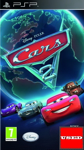 Cars 2: The Video Game PSP USED