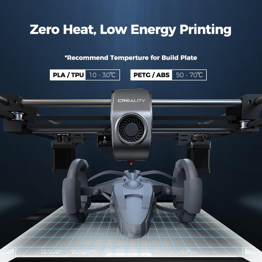 Creality Low Temperature Cold Printing Build Plate 235x235 -Ender-3V3SE/3V3KE/CR10SE/3V3 & K1