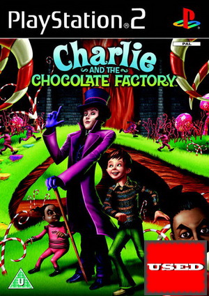 Charlie and the Chocolate Factory PS2 USED  (English Game/FRA Cover)