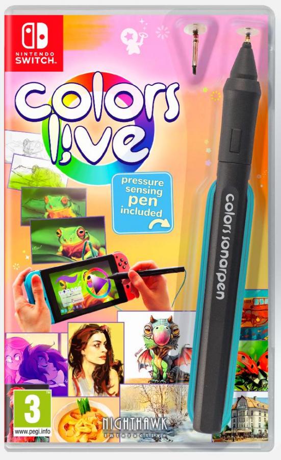 Colors Live (With Pen) Nintendo Switch NEW
