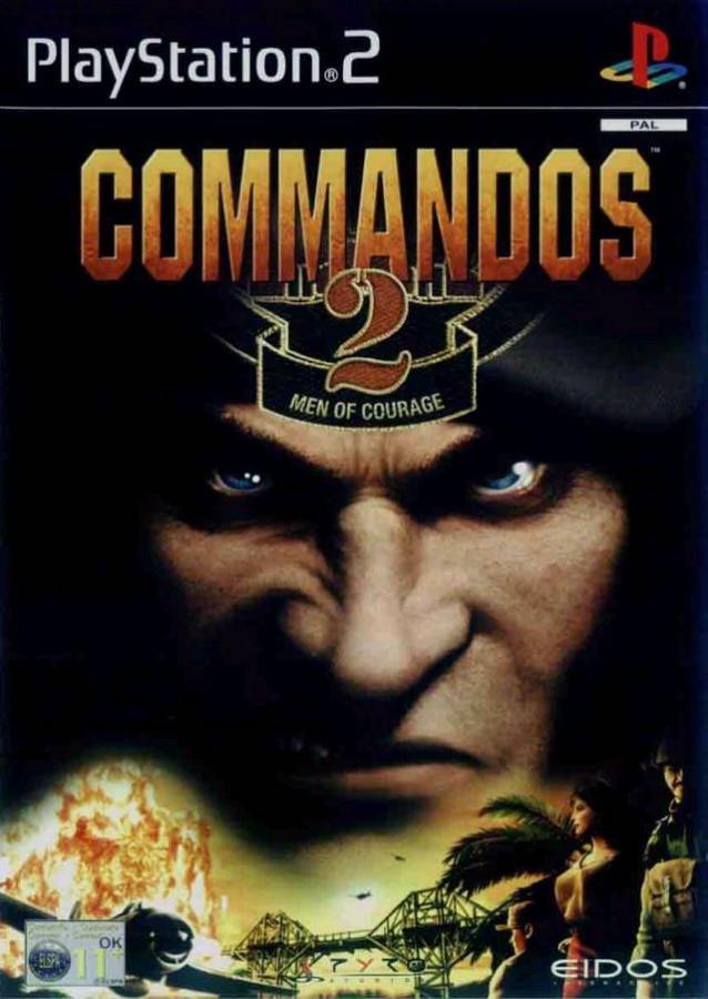 Commandos 2: Men of Courage PS2 USED (No Manual)