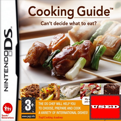 Cooking Guide: Cant Decide What To Eat  DS USED