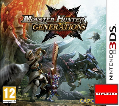 Monster Hunter Generations 3DS USED (German Cover)