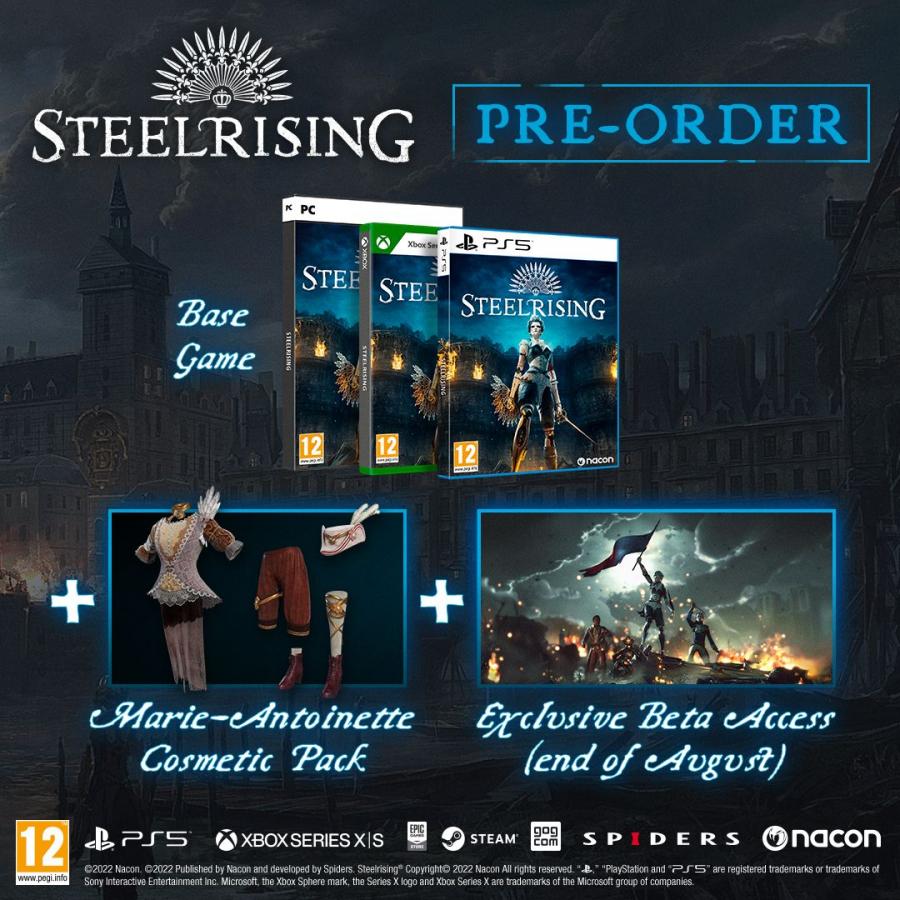 Steelrising PC NEW