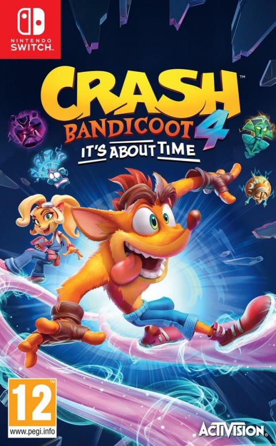Crash Bandicoot 4 It's About Time Nintendo Switch  NEW