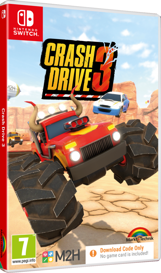 Crash Drive 3  Nintendo Switch NEW (Code in the Box)