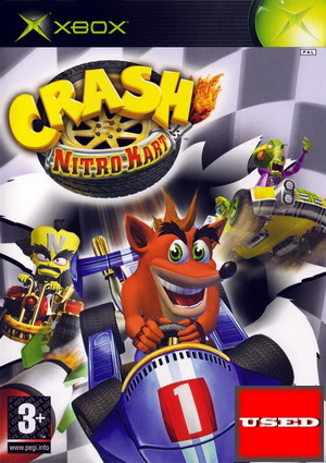 Crash Nitro Kart XBOX USED (No Manual)