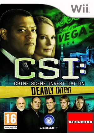 CSI: Deadly Intent Wii USED