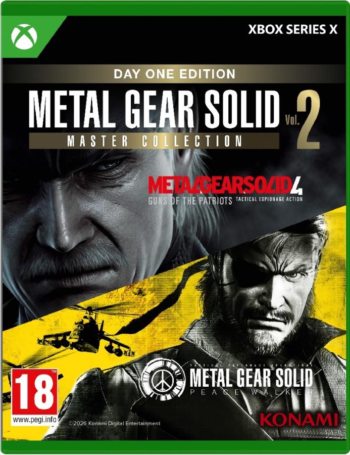Metal Gear Solid Master Collection Vol 2 D1 Editio Xbox Series X NEW
