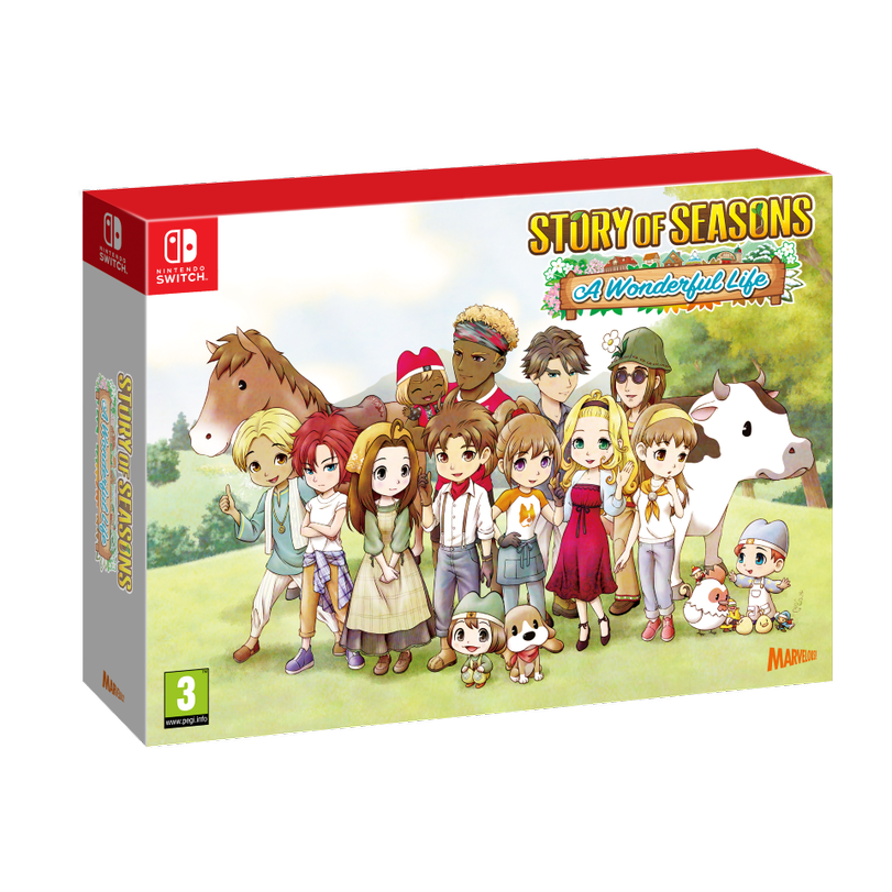 Story of Seasons Wonderful Life Limited Edition Nintendo Switch