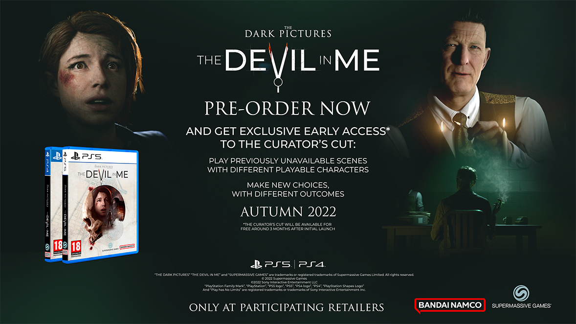 The Dark Pictures Anthology: The Devil In Me PS4 NEW