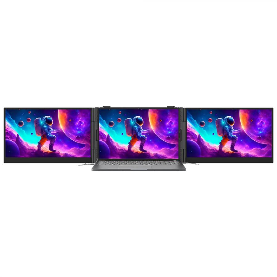 BLACKVIEW 15.3' DUAL LAPTOP SCREEN EXTENDER LCD 16:10 60Hz 1200P GREY