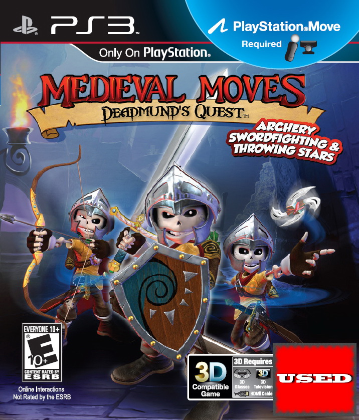 Medieval Moves Deadmund's Quest PS3 USED (NTSC) (Move Required)