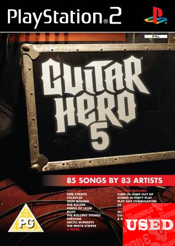 Guitar Hero 5 PS2 USED (Game Only)