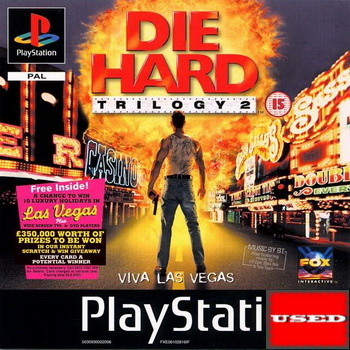 Die Hard Trilogy 2: Viva Las Vegas PSX USED (Damaged Case)