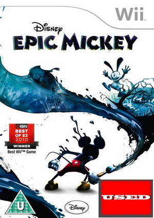 Disney Epic Mickey Wii USED