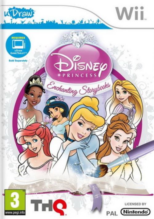 Disney Princess Enchanting Storybooks Wii NEW (UDraw)